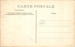 CPA Versailles Le Palais vue sur le Parc