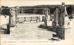 Corte de CPA Versalles Cbateau y los cuarteles del genio