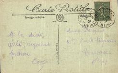 Paladar de CPA del sitio Louis XV de Versalles