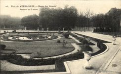 CPA Parc de Versailles Bassin des Lezards Parterre de latone