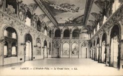 CPA Nancy L'Hotel Ville Le Grand Salon