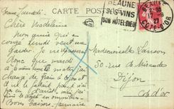 CPA Abbey De Citeaux el claustro