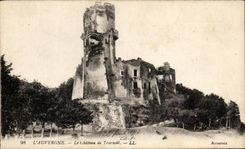 CPA Auvergne the Castle De Tournoel