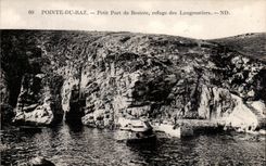 CPA Points Strong current Small Port De Bestree Refuge Of the Lobster boats Lobster