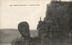 CPA Valley Of Dessoubre the Rock De Baal