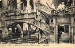 CPA Paris Le Jube de L'Eglise Saint Etienne du Mont