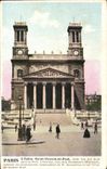 CPA Paris L'Eglise Saint Vincent de Paul 