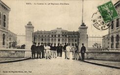 CPA Toul los cuarteles del regimiento Militaria la artilleria