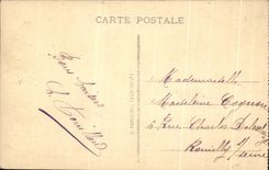 CPA Chambord the Castle At the edge of the Glass fragment the Bridge Laundrette