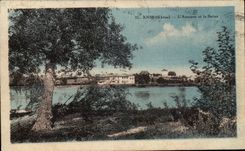 CPA Handle Azergue and the Saone