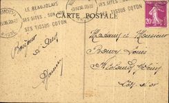 CPA Handle Azergue and the Saone