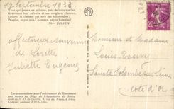 CPA ND De Lorette Entrance of the Burning Room