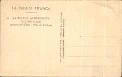 CPA Tolede Auvergnate Dirty Interior of the Church Put at the Tomb