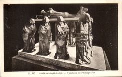 CPA museum Of Louvre Paris Tomb of Philippe Pot