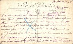 CPA Versailles Trianon La Coquille