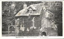 CPA Versalles pequeno Trianon el gabinete de senora