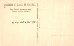 Esplendores de CPA y Charmes de la razon decorativa de Versalles de los pisos del agua