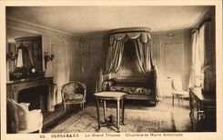 CPA Versailles Le Grand Trianon Chambre De Marie Antoinette