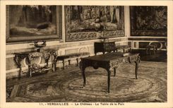 CPA Versailles Le Chateau La Table De La Paix