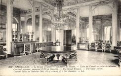 CPA Versailles Le Chateau Trianon Le Salon Des Glaces 