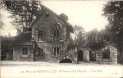 Parque de CPA de Versalles Trianon el molino