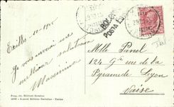 CPA Exile Cascata del Torrente Golombra