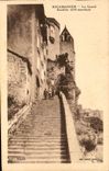 CPA Rocamadour Le Grand Escalier 