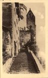 CPA Roc Amadour Le Saint Escalier (216 marches)