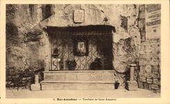 CPA Rock Amadour Tomb of Saint Amadour