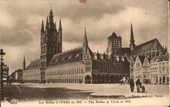CPA Markets of Ypres in 1912