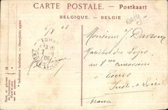 CPA Bruges Old women Houses of the Quay of the Rosary