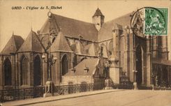 CPA Ghent the Church of St Michel