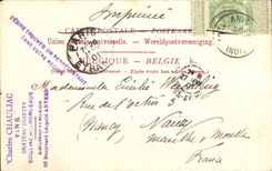 St Charles Boromeus de la iglesia de CPA Amberes