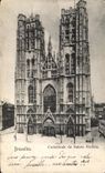 Catedral de CPA Bruselas de Sainte Gudulia