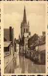 CPA Leuwen Seen On Dyle and lathe of the Church Sainte Gertrude