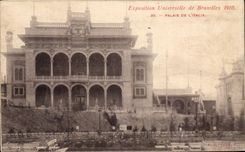 CPA Exposition Universelle de Bruxelles 1910 Palais De L'Italie