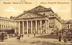Teatro de CPA Bruselas de la moneda