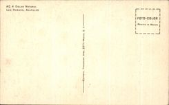 CPA Color Natural Los Hornds Acapulco