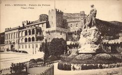 CPA Monaco Le Rocher Vue Prise de la Tete de Chien
