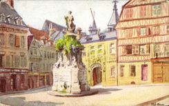 CPA Rouen Places of the Jeanne virgin of arc