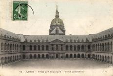 CPA Parise Hotel Of Invalides the Main courtyard