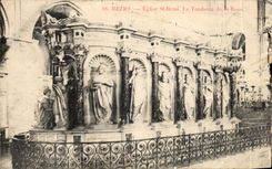 CPA Rheims Church St Remi the Tomb Of St Remi