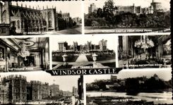 CPA East Terrace Windsor Castle The Large Reception Room From To rivet Thames