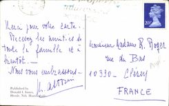 CPA Humber Bridge England The Longest Individual Span