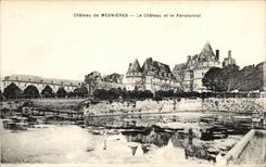 CPA Castle of Mesnieres the Castle and the Boarding school