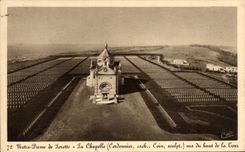 CPA Notre Dame de Lorette La Chapelle Militaria