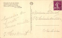 CPA Our Lady of Lorette La Chapelle Militaria