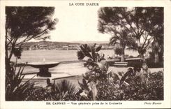 CPA Cannes View Taken of the Cathedral