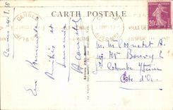 CPA Cannes View Taken of the Cathedral