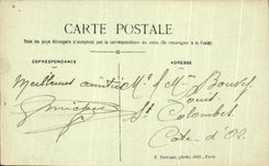 CPA Becon Les Bruyeres Angle de l'Avenue de la Liberte et de l'Avenue Gallieni